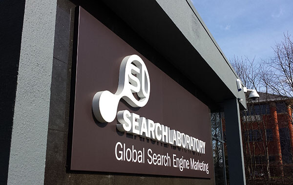 Search Laboratory Outdoor Signage